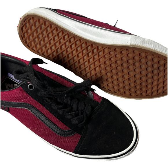 Vans Skate Old Skool Port/Black- [VN0A5FCB02Y] With Popcush NWOT - Picture 2 of 5